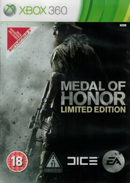 Medal of Honor Limited Edition,  Xbox 360 game complete, Used