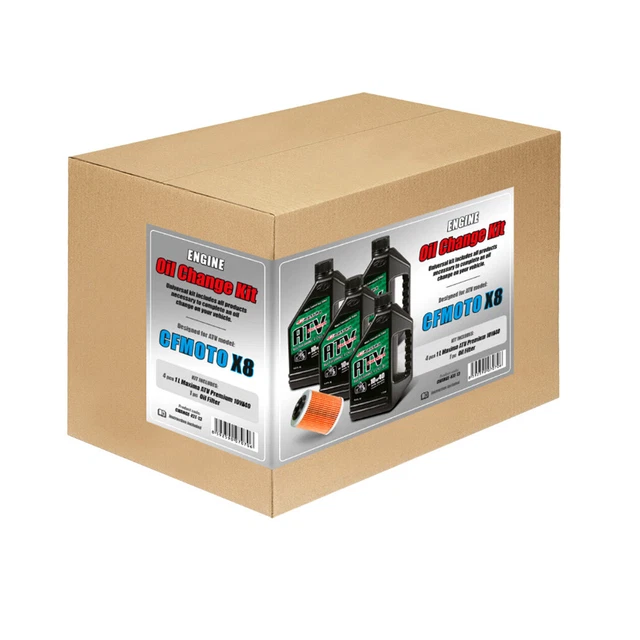 Kit D’entretien ATV CF-Moto CForce 550 - Huile, Bougie, Filtre, Inspection Complète
