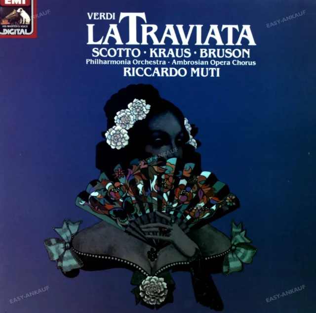 Verdi, Philharmonia Orchestra, Riccardo Muti - La Traviata GER 3LP 1982 ´