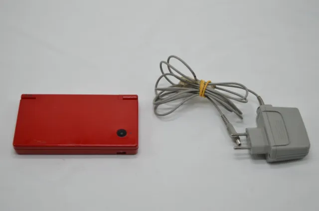 Console portable Nintendo DSi rouge bon état + chargeur officiel 2DS 3DS DS
