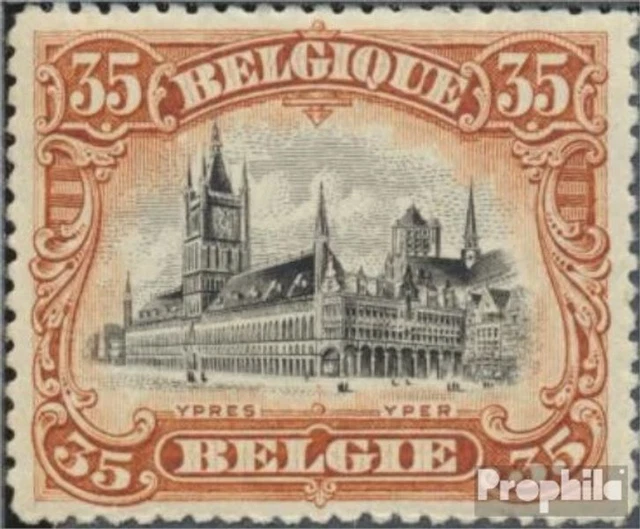 Belgique 121A neuf 1915 Vues