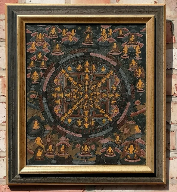 Thangka-Mandala, Tibet 20. Jahrhundert