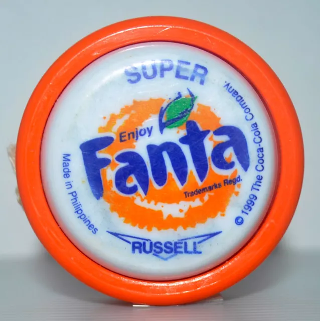 1999 Philippines FANTA SUPER Orange / White RUSSELL Yo-Yo