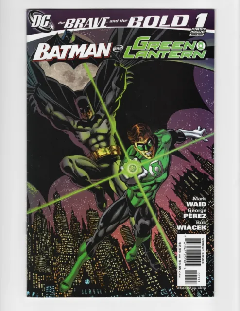 Brave and the Bold #1 DC Comics 2007 Batman and Green Lantern George Perez Cover