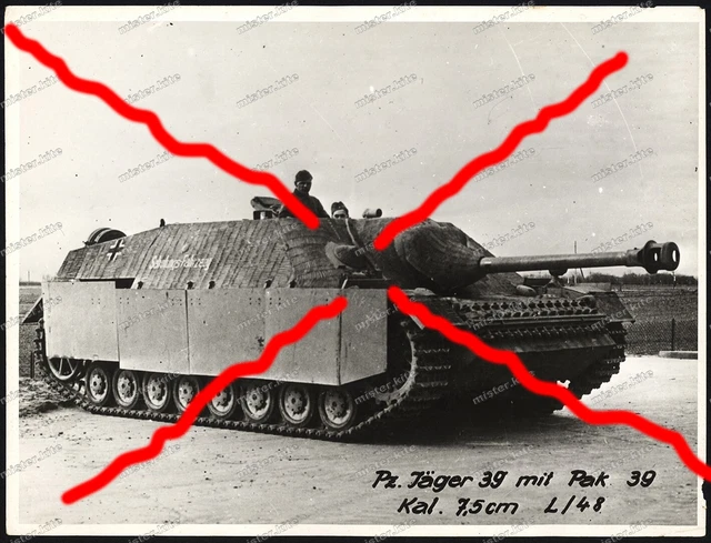 FOTOJAGDPANZER IVPROTOTYPPANZERJÄGER 39 m. Pak 39Tank