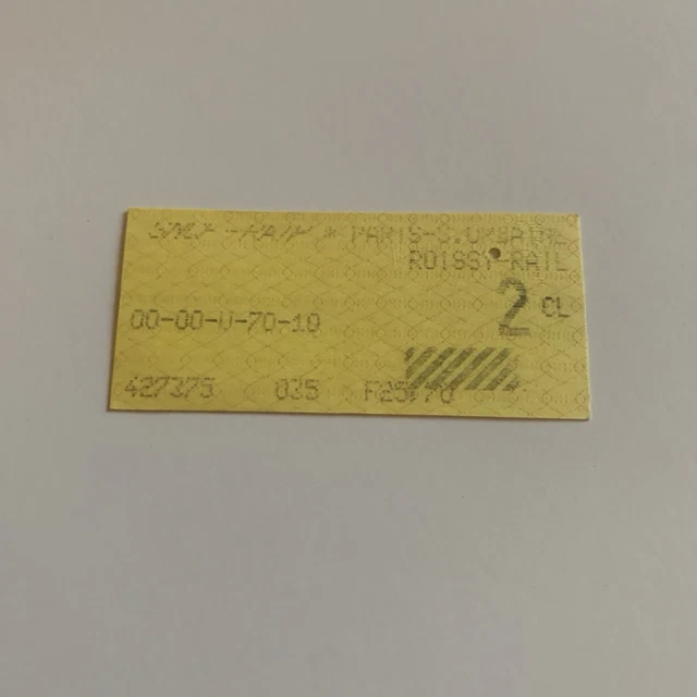 Europe - PARIS--Ticket de transport -RATP PARIS --Lot de 2 anciens Tickets NEUFS --plein tarif
