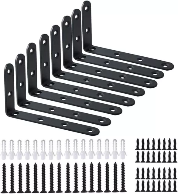 Garage Shelf Brackets Metal Heavy Duty Floating Storage Wall Shelving Support