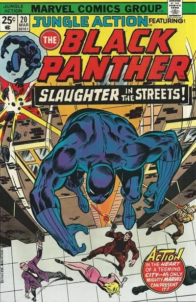 Jungle Action & Black Panther #20 Marvel Comics 03/76 (GD 2.0/Stock Photo)