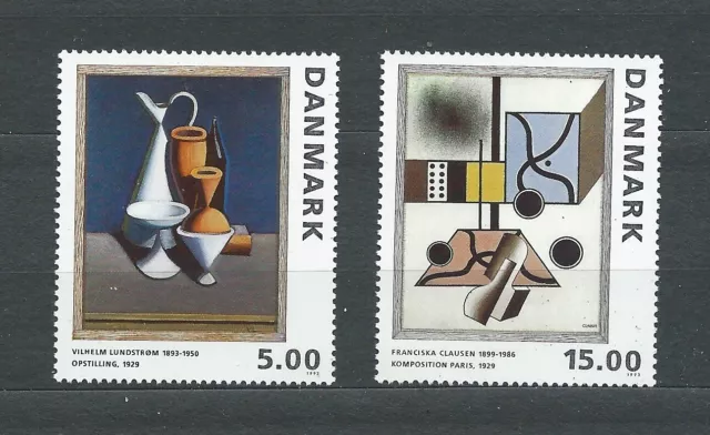 DANEMARK - 1993 YT 1071 à 1072 - TIMBRES NEUFS** MNH LUXE