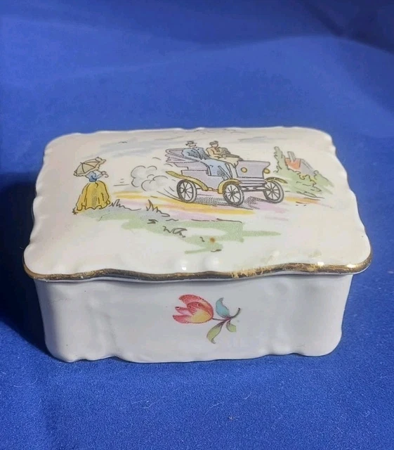 Servizio da tè the antico porcellana bianca Bavaria anni 60 set tazze
