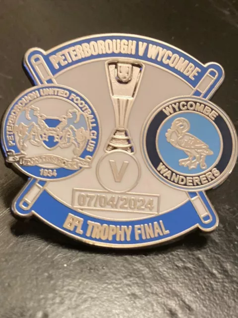 Peterborough EFL Trophy Final badge