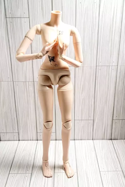Obitsu Doll Body Only Repair Vinyl Loose 18" Articulated Replacement Part