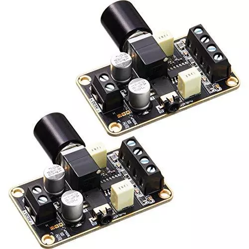 2 Pieces Audio Amplifier Board Pam8406 Mini Amplifier Board 5v 5w+5w Amplifie...