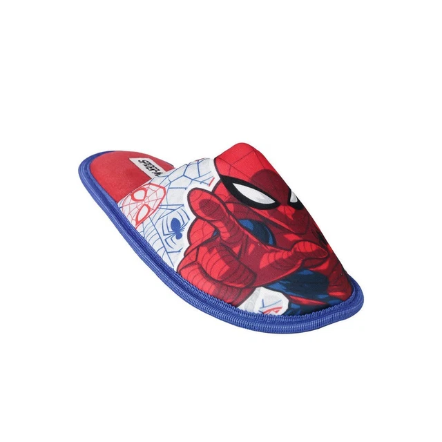 Pantofole per bambini Spiderman per ragazzi inverno casa antiscivolo