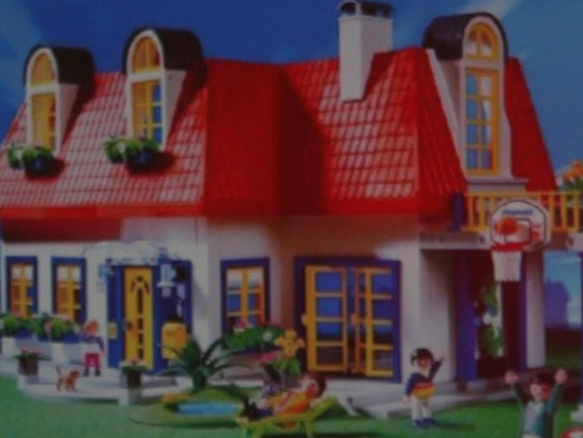 Maison Playmobil Contemporaine Réf 3965 - Plastique - Occasion Collection