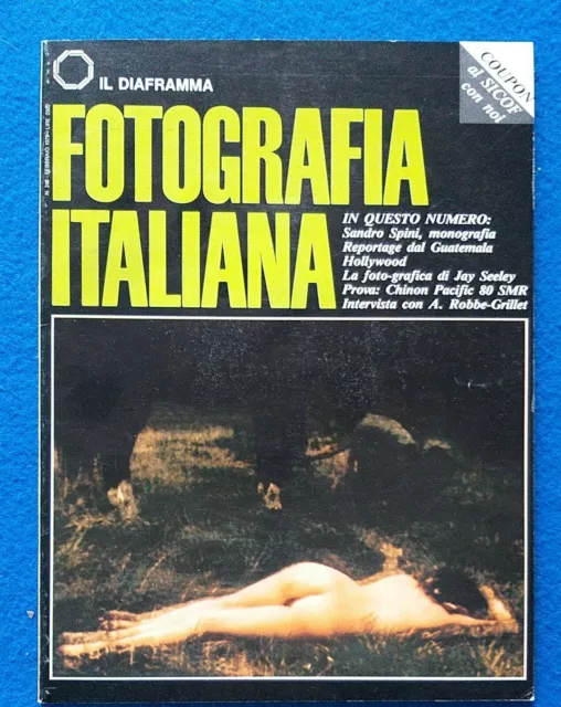 Il Diaframma Fotografia Italiana n°246 1979 Guatemala, Hollywood, Seeley