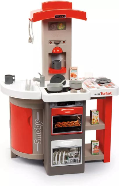 Smoby mini Tefal Opencook klappbar Kinderküche Electric Spielküche mit Sound