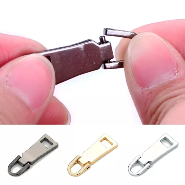 Universal Detachable Zipper Slider Pull Tab Puller Replacement