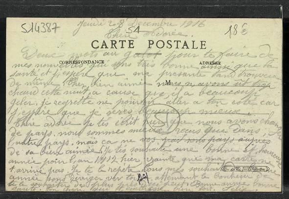 CPA Possesse, Rue de Chalons, L'Ecole 2