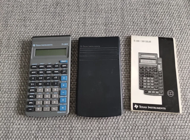 TEXAS INSTRUMENTS - Calculatrice Scientifique TI-30X