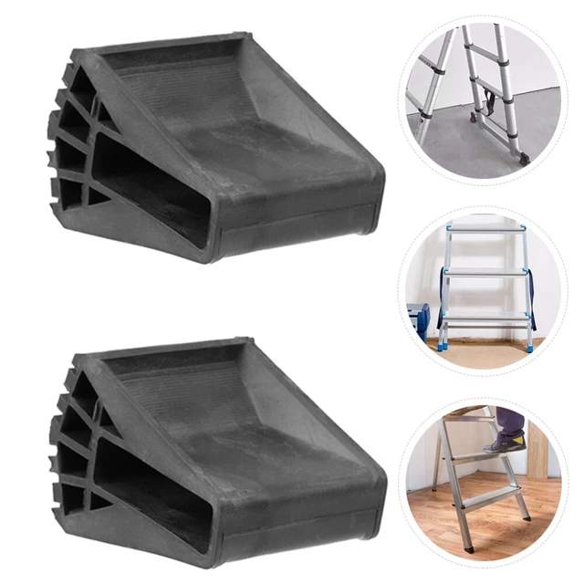2 Pcs Échelle Pieds Tapis Remplacement Échelle Pad Échelle Pieds Protecteur