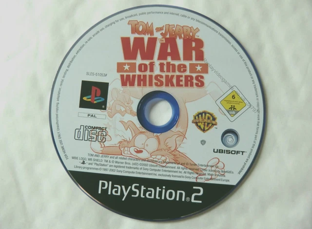 56797 Tom And Jerry War Of The Whiskers - Sony PS2 Playstation 2 (2002) SLES 510