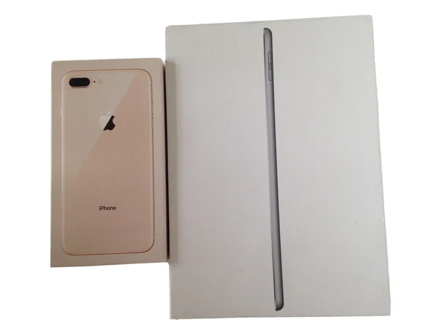 iPhone 8 Plus iPad 2017 scatola vuota