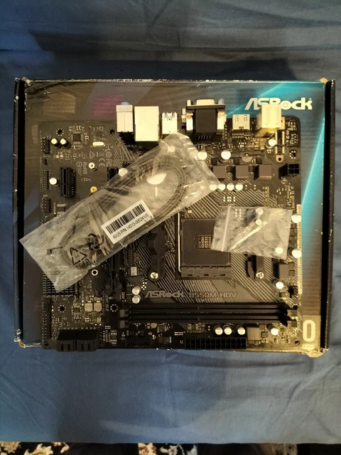 ASROCK B550M-HDV MOTHERBOARD AMD Socket AM4 HDMI, M.2, Micro ATX ...