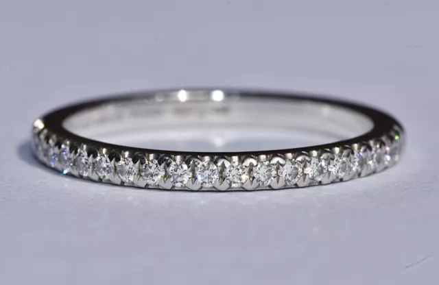 Tiffany & Co Soleste Diamond Platinum Eternity Ring