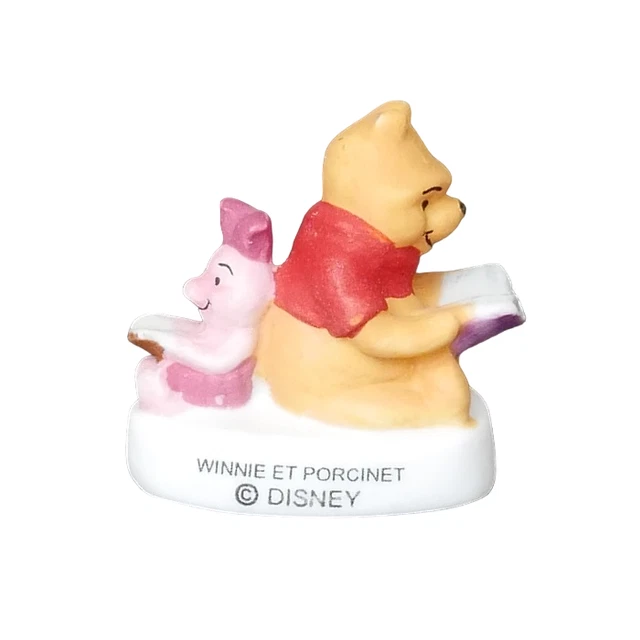 Figurine Winnie L’Ourson Et Porcinet – Enesco, Résine, Collection