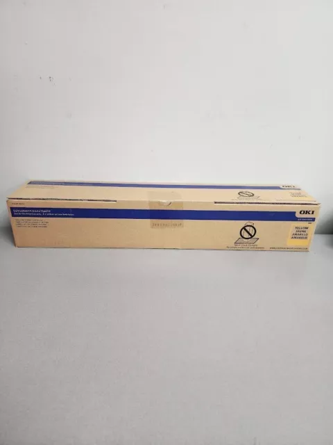 Oki 45643505 Toner Cartridge Yellow Es 9465 9475 Genuine