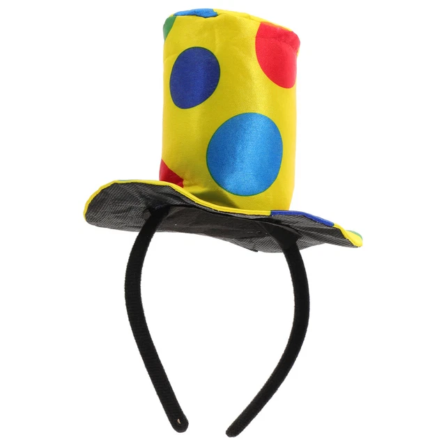 TOP HATS FOR Kids Bow Headband Clown Costume Prop Festival £5.79