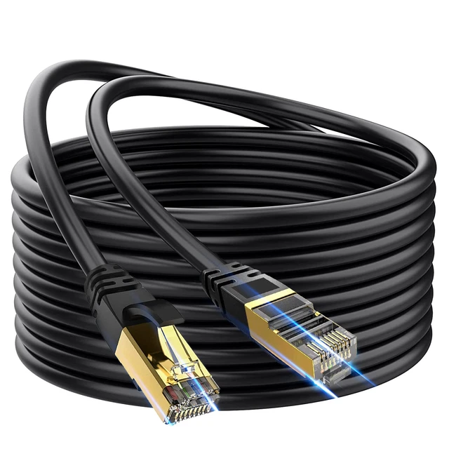 Professional Series Cat 8 Ethernet Cable Network Cord High Speed 40Gbps 2000Mhz
