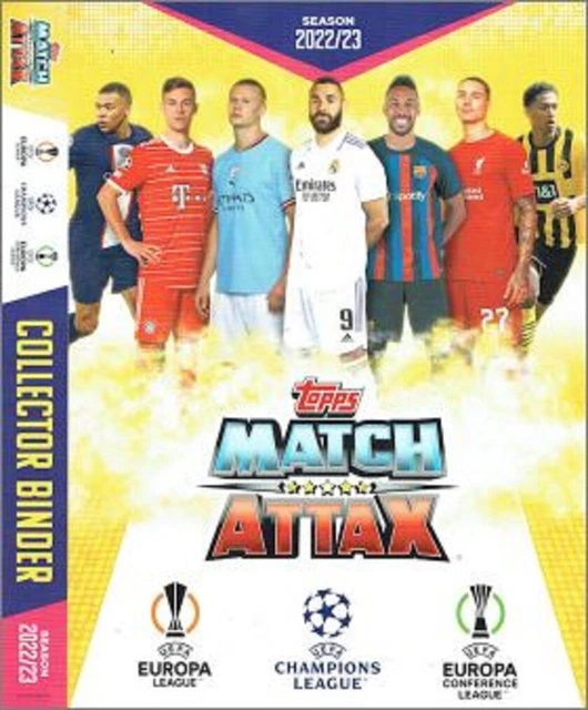 RB LEIPZIG - CARTE TOPPS MATCH ATTAX - CHAMPIONS LEAGUE 2022 / 2023 - a choisir