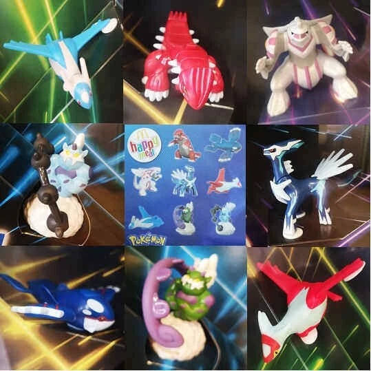 Happy Meal Juguetes De PokÃ©mon Legendarios MCDONALDS HAPPY MEAL