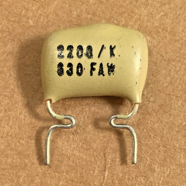 Condensateur à film 22nF 0.022uf 630V