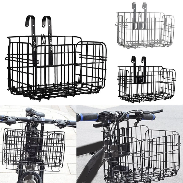 Panier De Vélo Windmeile Pour Guidon - Capacité 5kg, Fixation Rapide, Fil Métallique - Pour VAE, E-Bike, Vélo