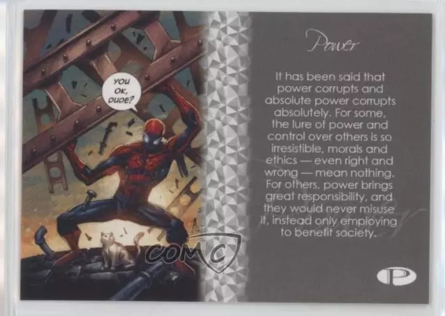 2014 Upper Deck Marvel Premier Promo Spider-Man Power #P 0i69