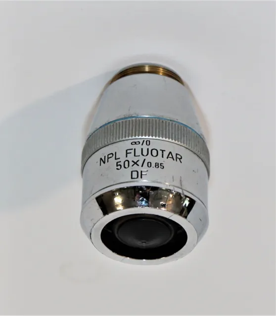 Leitz Microscope Objective Lens NPL DF 50X/0.75 ∞/0 Dark Field