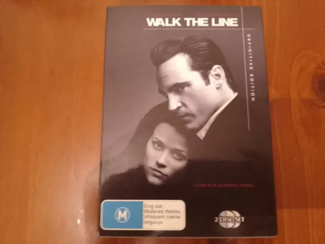 DVD R4 - Walk The Line 2005 - Joaquin Phoenix Reese Witherspoon 2disc Definitive