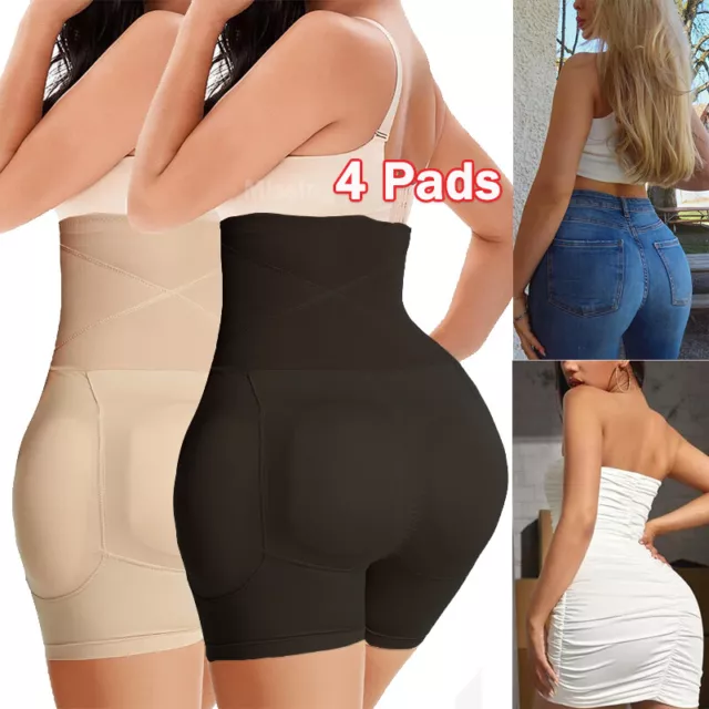 Ladies Padded Bum Lifter Shaper Panties Buttocks Hip Enhancer