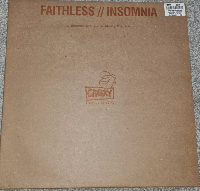 faithless Insomnia vinyl