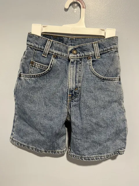 Vintage Orange Tag Little Levi’s Jean Shorts Kids Size 6X