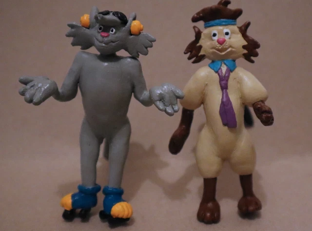 ISIDOR LES ENTRECHATS Bandai 1983 Rare Lot 4 Portes Clés Figurines Pvc Loose !! EUR 39,00 - FR