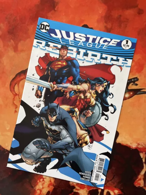 Dc Comics Justice League Rebirth One Shot #1 Sep 2016 Madureira Variant Cover