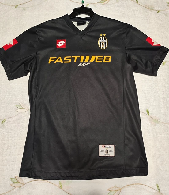 VINTAGE JUVENTUS 2002-2003 Away Football Shirt Jersey Lotto
