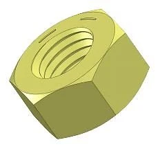 Grade 8 Hex Nuts, 1 3/4"-12 (1 per pack)