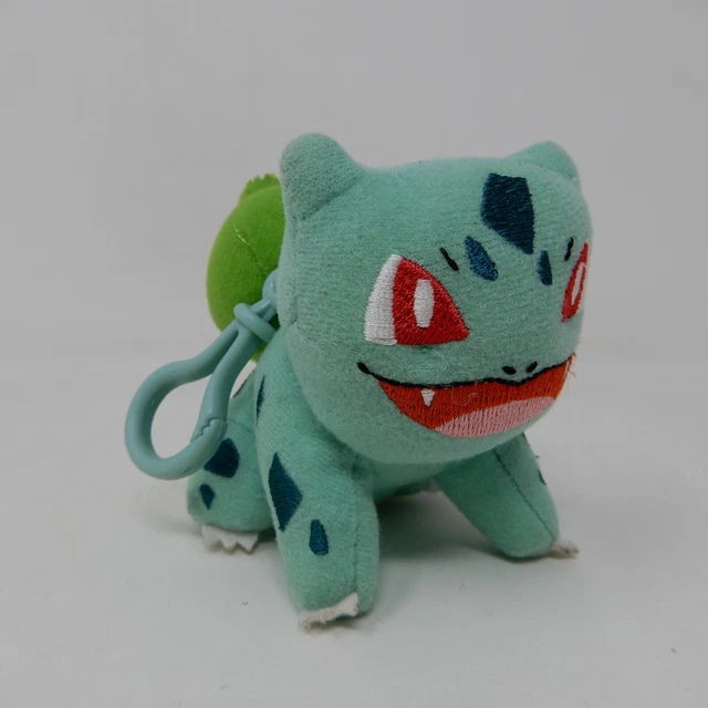 Pokemon Bulbasaur Official TOMY 2017 Soft Toy Plush Small Key Ring