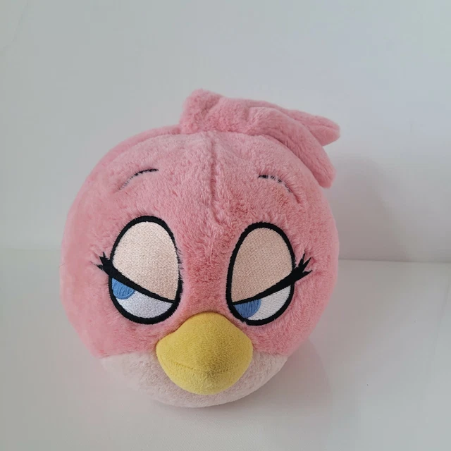 Angry birds pink bird plush top