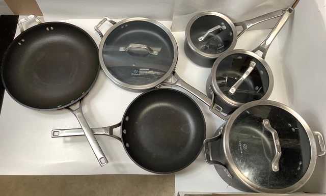 Antiadherente Calphalon Classic aluminio anodizado duro 10 piezas. Juego de utensilios de cocina